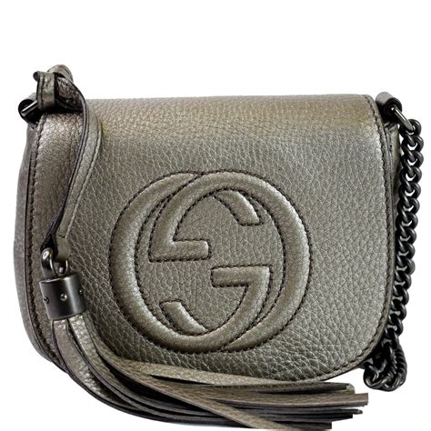 gucci soho tassel chain|gucci double g shoulder bag.